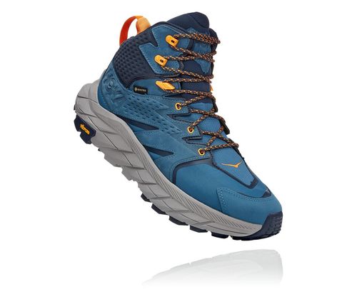 Hoka One One Herre Anacapa Mid Gore-tex Fjellsko Real Teal/Outer Space Norge-45MKE